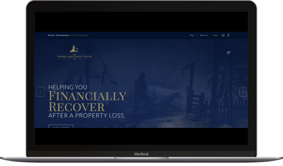 The Weaver Adjustment Group — screenshot