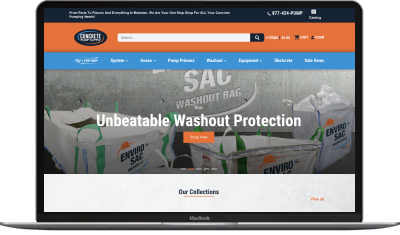 Concrete Pump Supply — screenshot
