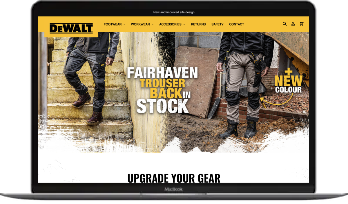 DeWALT — screenshot